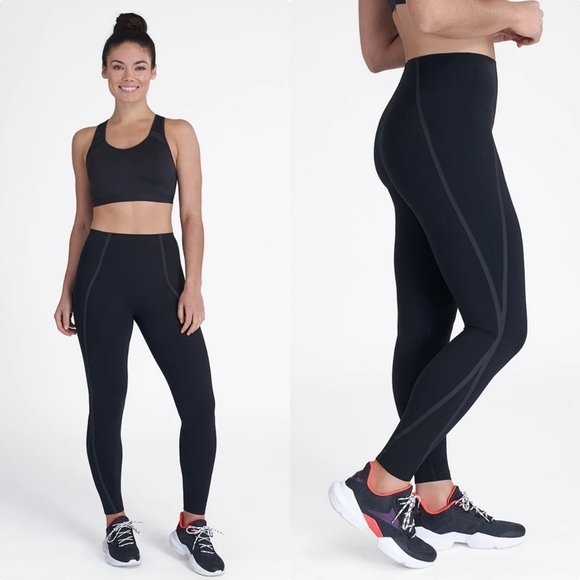 SPANX Every Wear Active Mesh Contour Leggings Small - Picture 1 of 8
